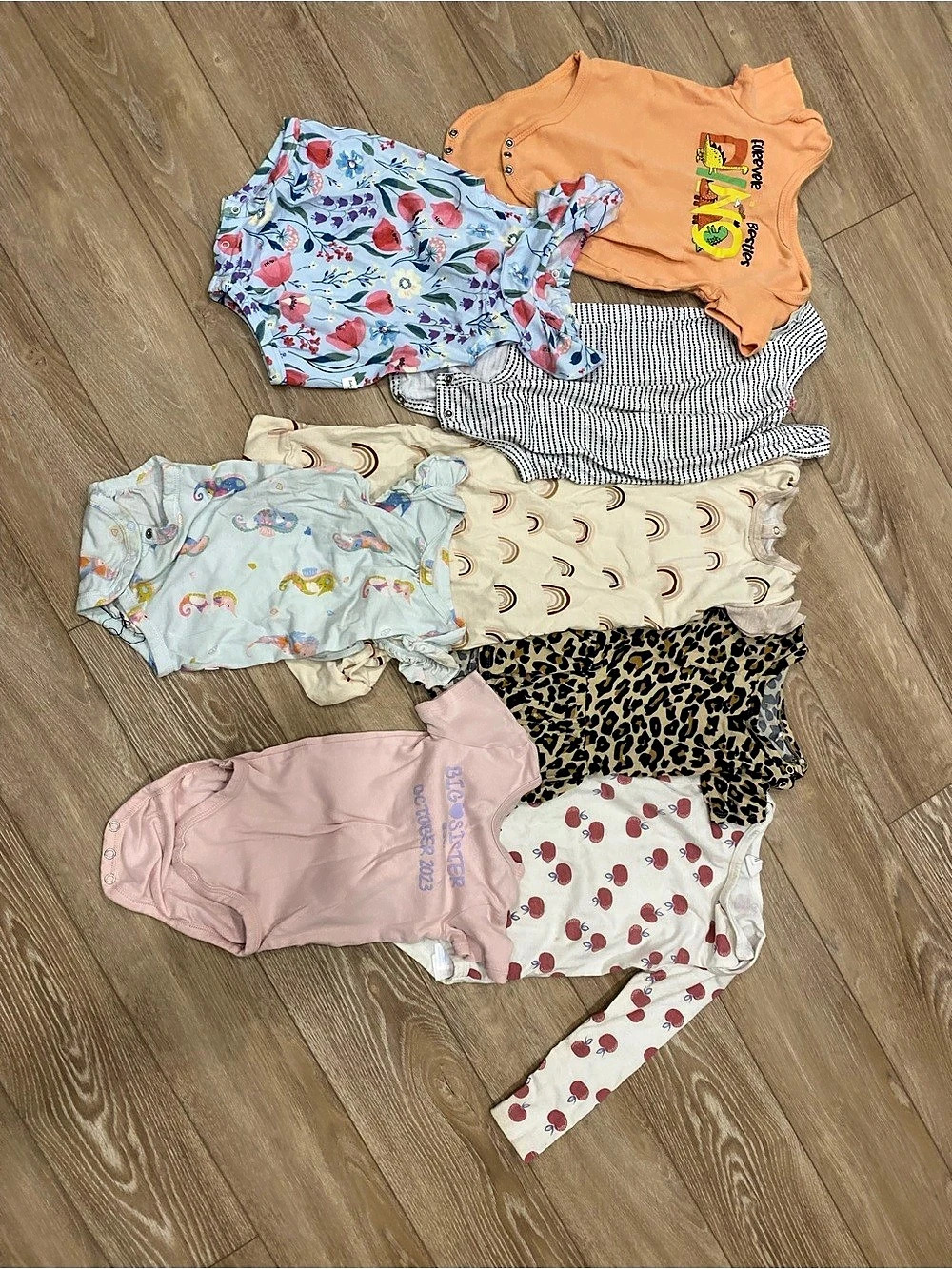 10 piece bundle Simple Joys by Carter's Baby Girl Bodysuit and One-Piece Assorte